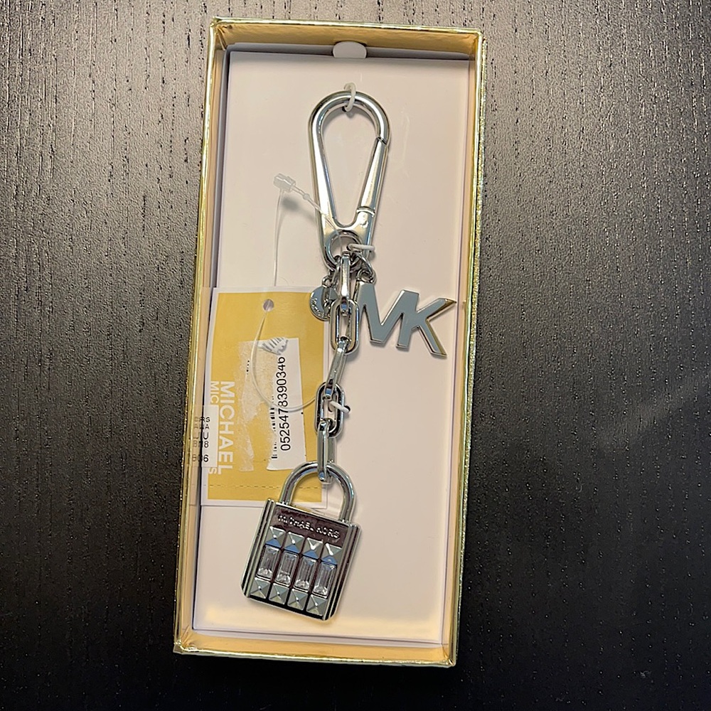 Michael Kors Silver Purse Charm